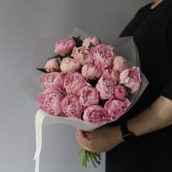 Pink Peony -  19 пионов 
