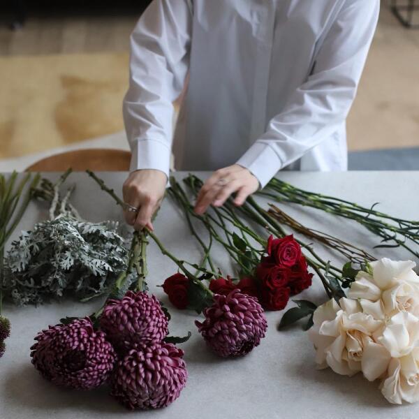 Flower subscription "DIY" (4 deliveries)