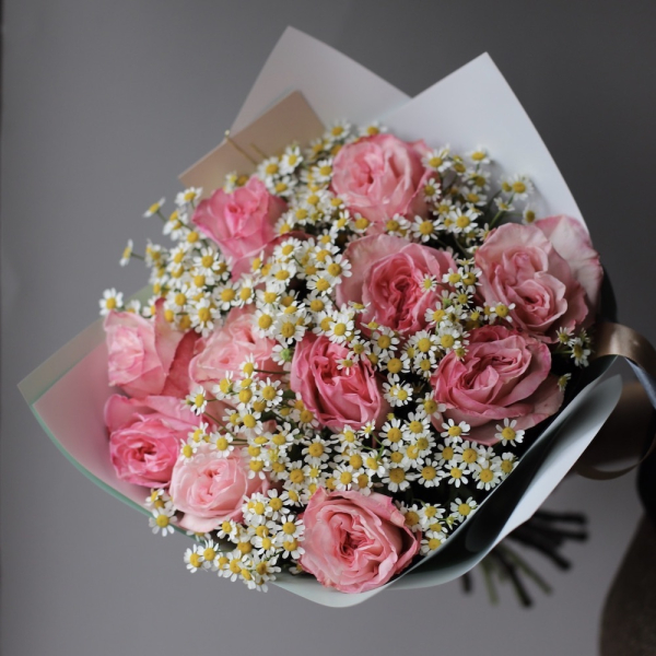 O'hara garden roses with Chamomile - Размер S