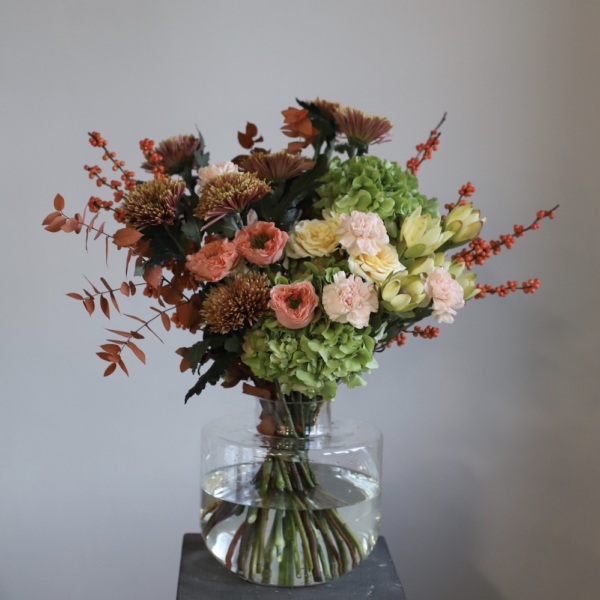 Flower subscription "From The chief florist" (4 deliveries) -  Размер L 