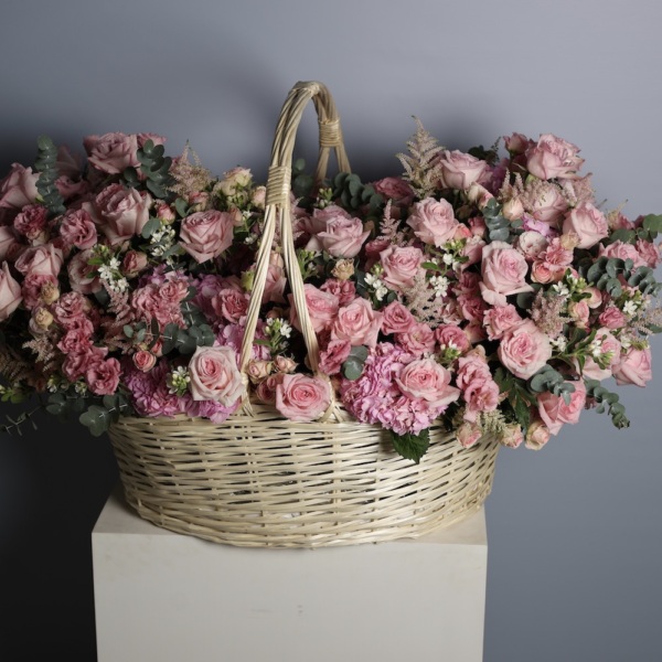 Pink Signature basket - Размер 4XL