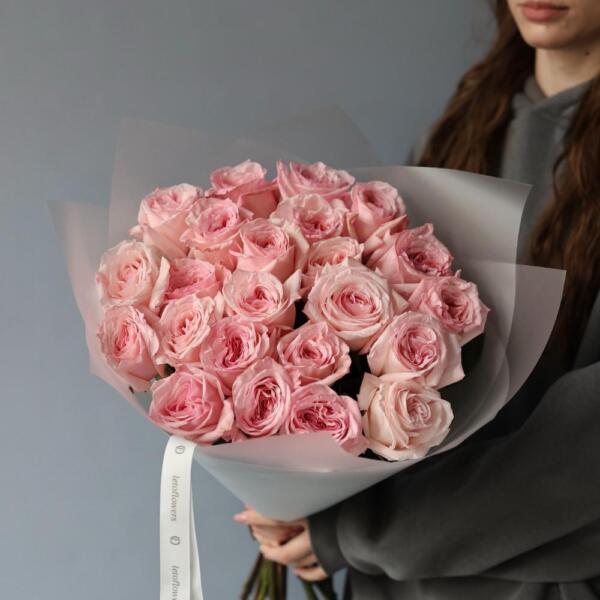 Pink Ohara Garden Rose - 23 роз