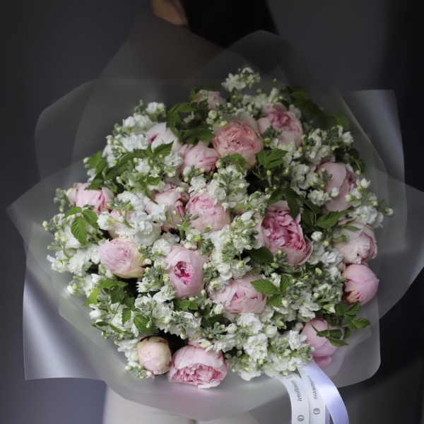 Peony with Stock - Размер L