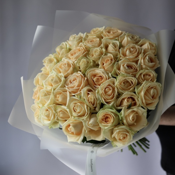 Peach roses - 39 роз