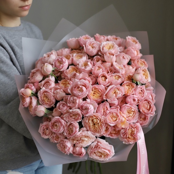 Juliet spray rose - 39 кустовых роз