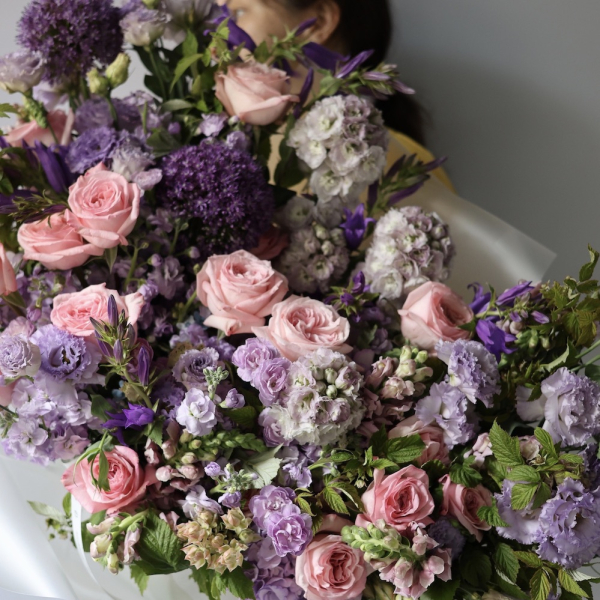 Lavender signature bouquet - Размер XL
