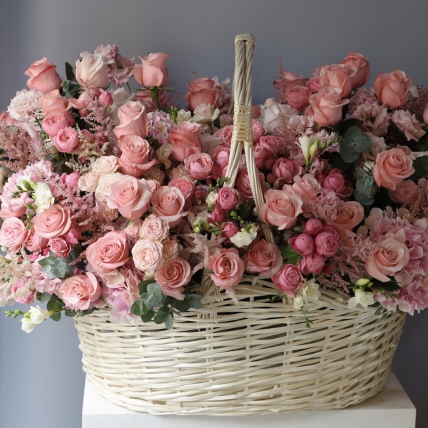 Pink Signature basket -  Размер 4XL 