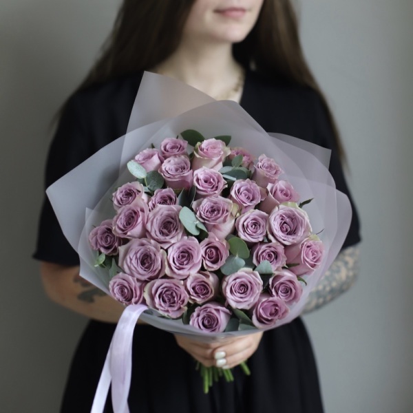 Lavender roses - 29 роз 
