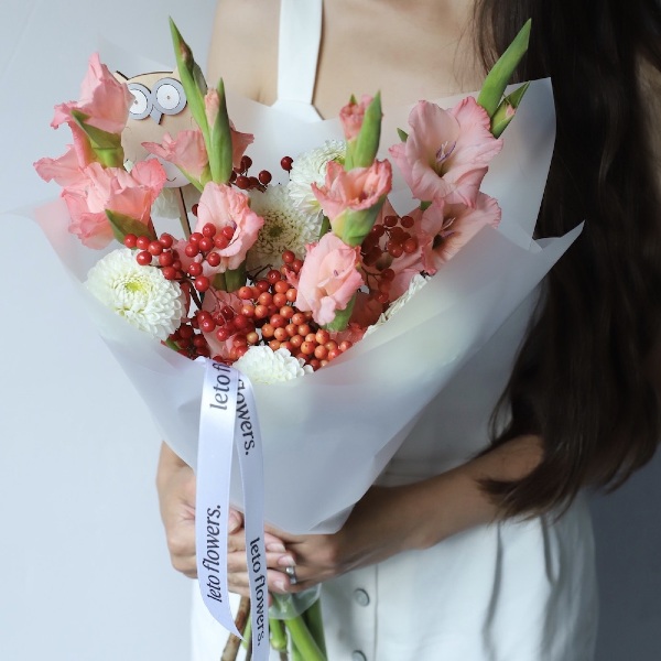 Bouquet for student "In the faraway kingdom" -  Размер S 