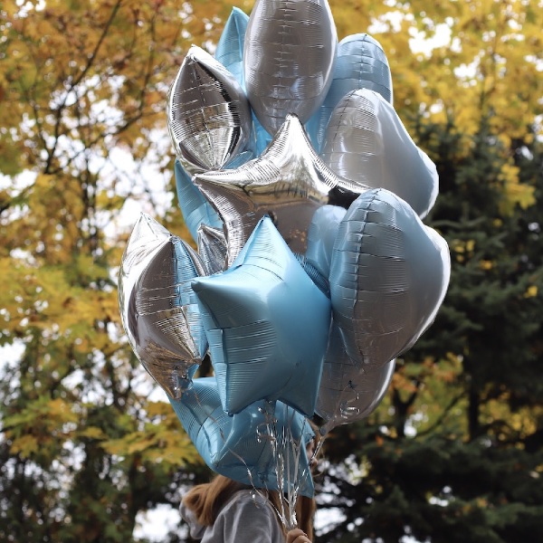 Set of balloons "Blue sky"