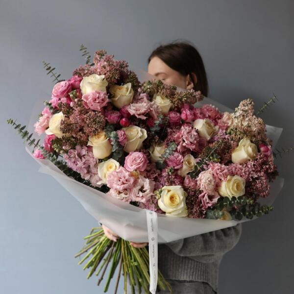 Pink signature bouquet - Размер XL