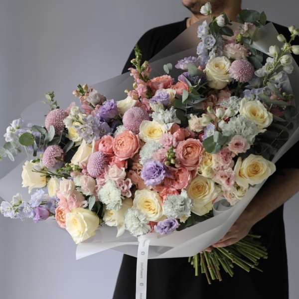 Watercolor signature bouquet -  Размер L 
