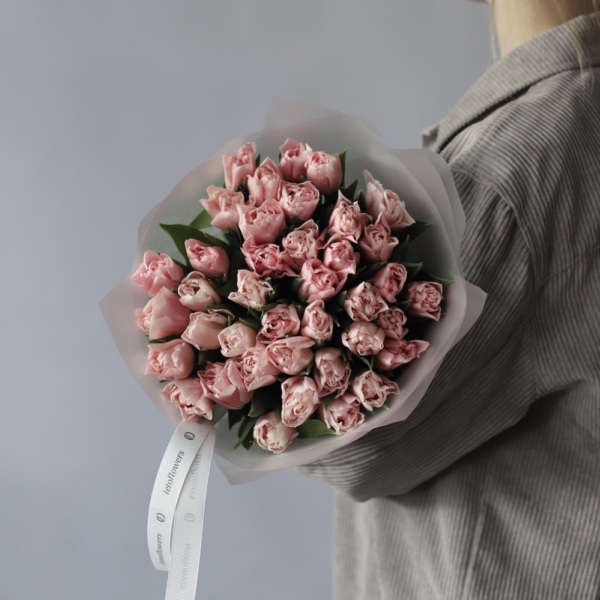 Pink Tulips Dreamer - 39 тюльпанов