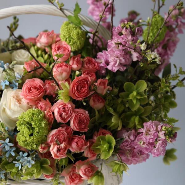 Watercolor Signature basket