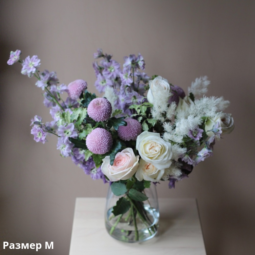 Bouquet in a vase 'For Mother' Bouquet in a vase 'For Mother' - Размер M