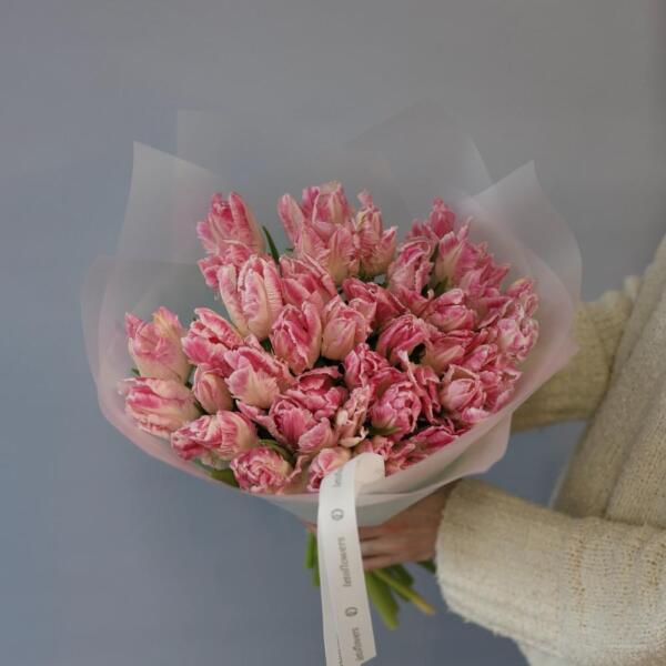 Light-pink Tulips - 49 тюльпанов