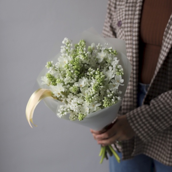 Lilac with Daffodils - Размер S