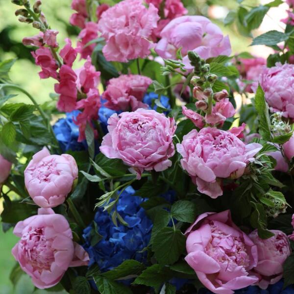Designer basket "Morning in the Garden"