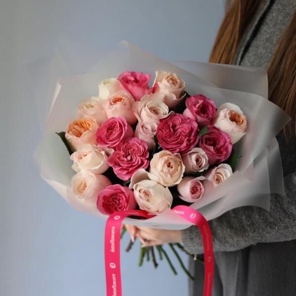 Mix of different garden roses - 23 роз