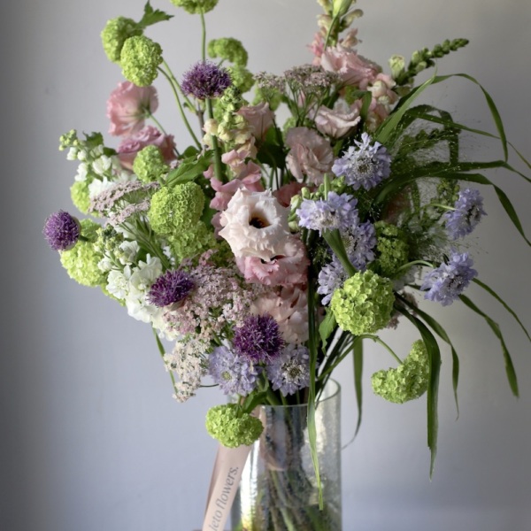 Field bouquet in a vase - Размер L 