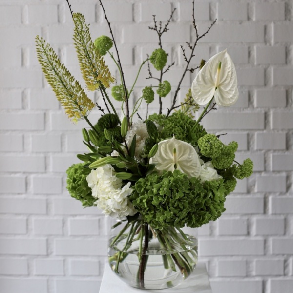Green bouquet in a vase -  Размер L 