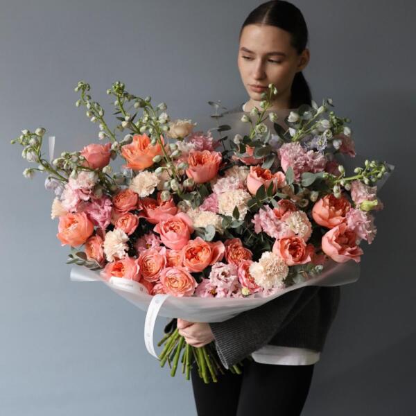 Peachy signature bouquet -  Размер XL 