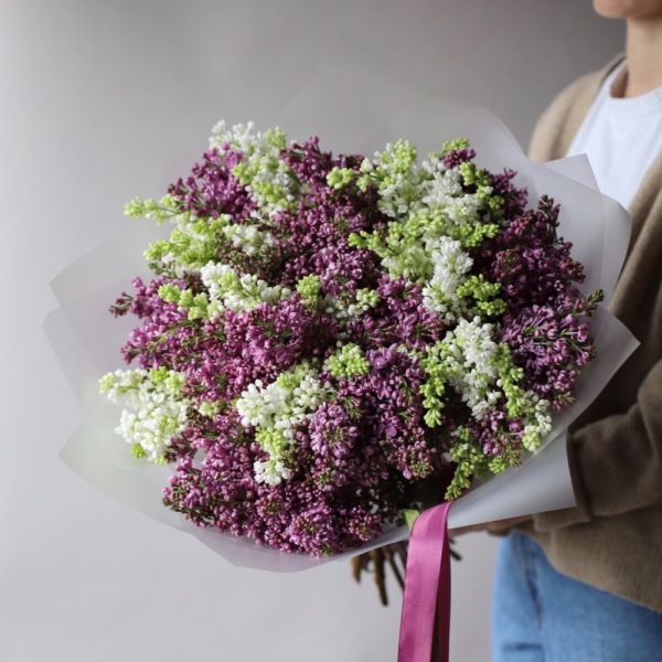 Mixed color Lilac - 29 веток сирени