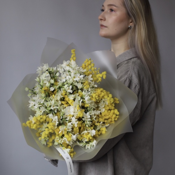 Mimosa with Daffodils -  Размер S 