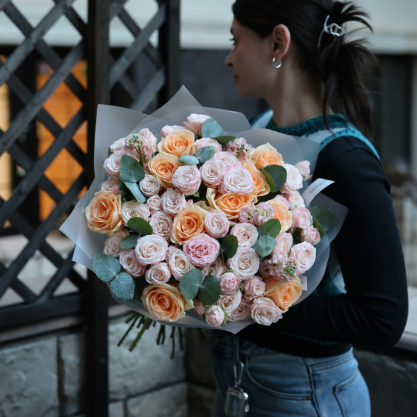 Nude bouquet - Размер M