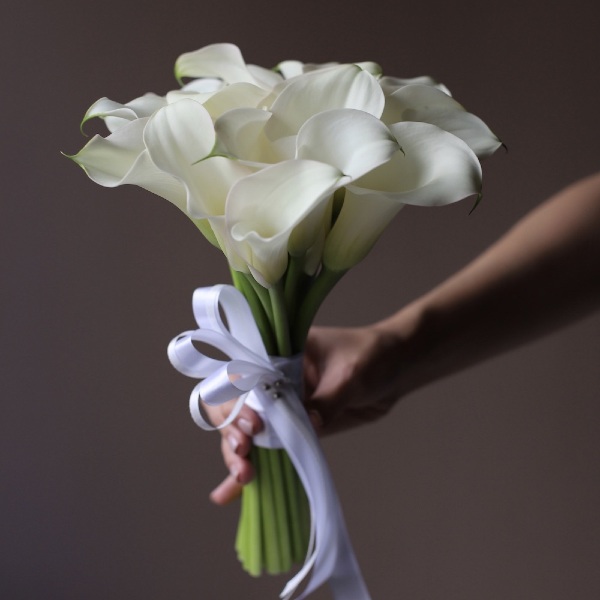 Bridal bouquet of Calla Lilies  - Размер S