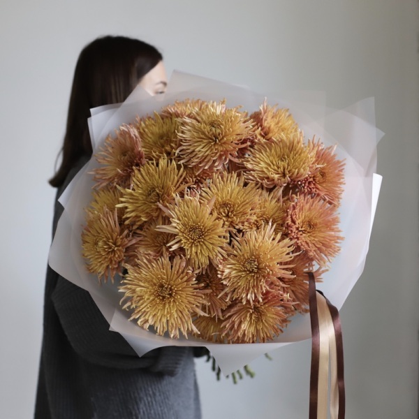 Ochre Chrysanthemum - 9 хризнтем 