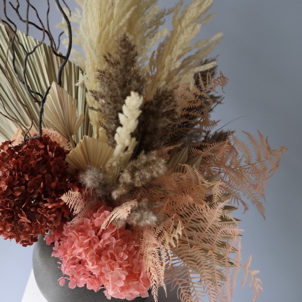 Preserved Flower Arrangement Sunset in the Savannah