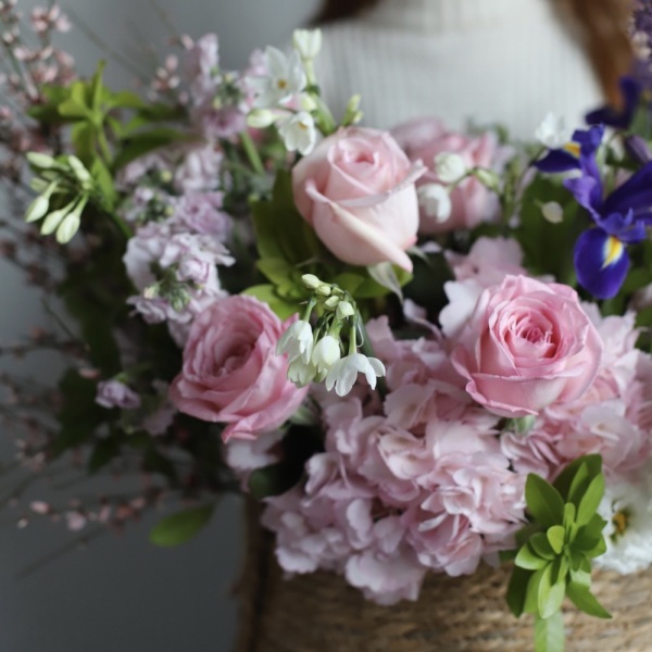 Watercolor Signature basket