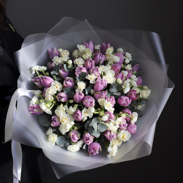 Tulips with Daffodils - Размер М