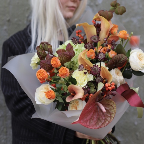 Autumn signature bouquet - Размер M