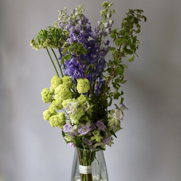 Summer bouquet in a vase -  Размер L (ваза может отличаться) 
