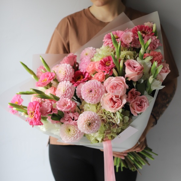 Pink signature bouquet - Размер L