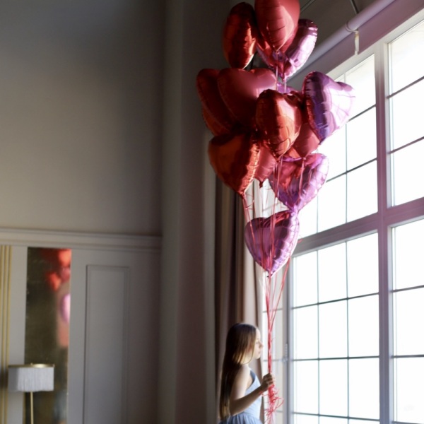 Set of balloons "Hearts"