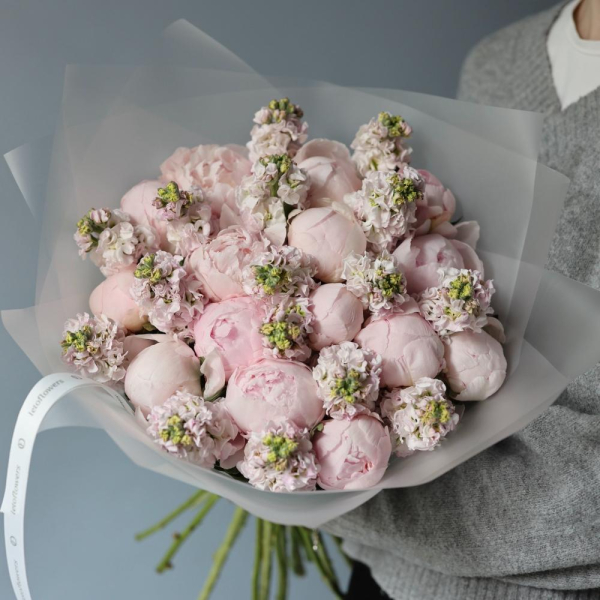 Peony with Stock - Размер M