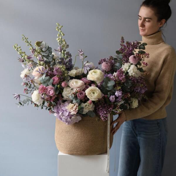 Lavender Signature basket - Размер L