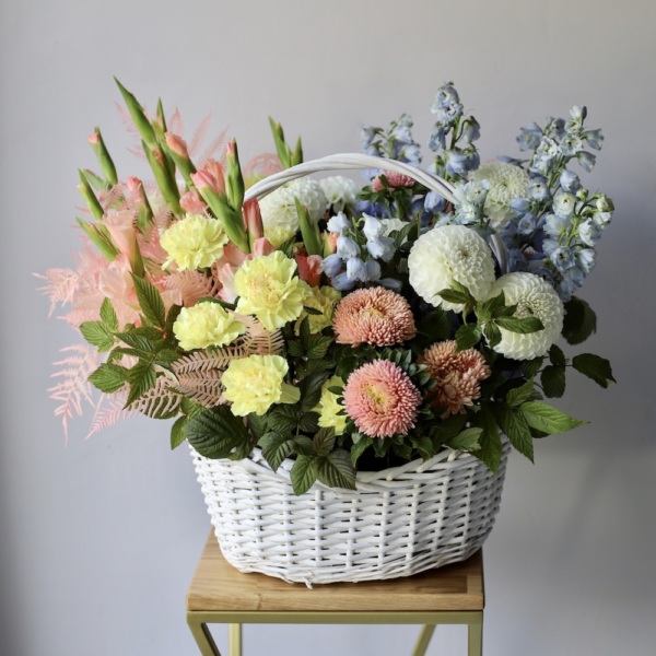 Author's basket "August! - Heart!" - Размер L