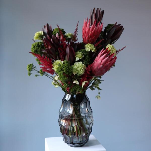 Flower subscription "In a vase" (4 deliveries) - Размер XL