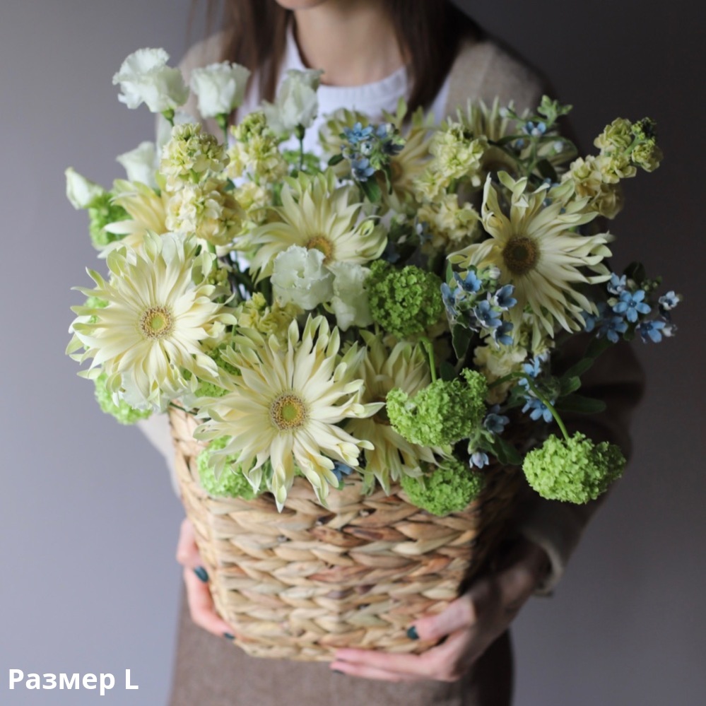 Авторская корзина "Любимой бабушке" Авторская корзина "Любимой бабушке" - Размер L