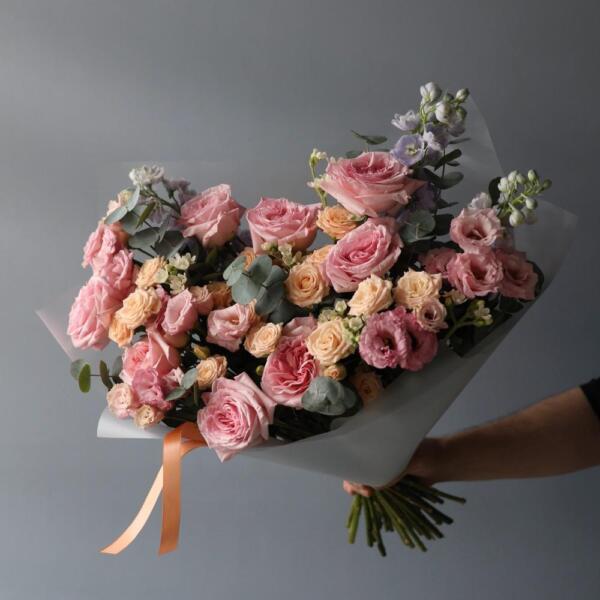 Pink signature bouquet - Размер M