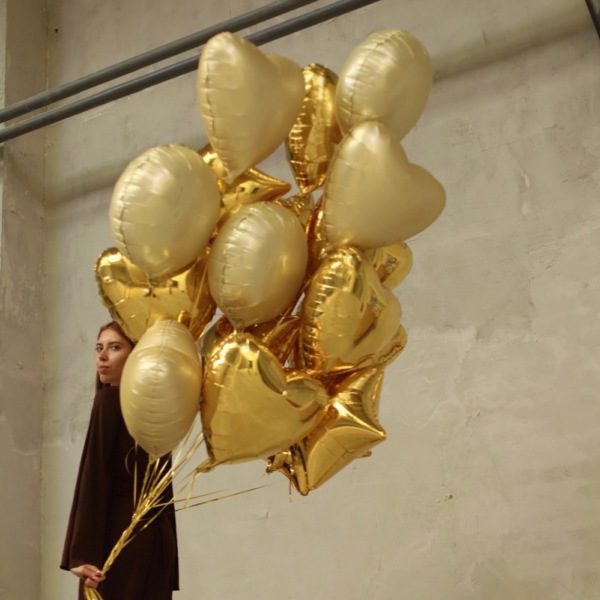 Set of balloons "Gold"