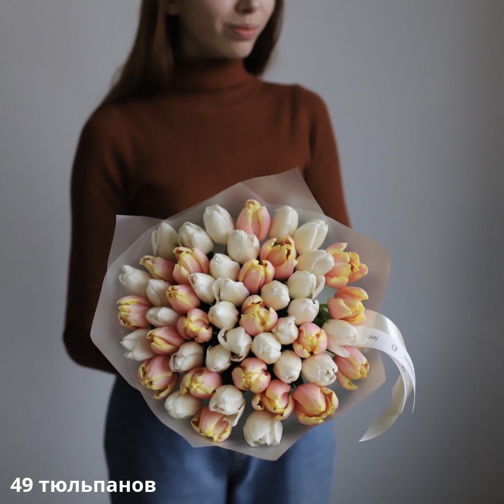 Mixed color Tulips Mixed color Tulips -  49 тюльпанов